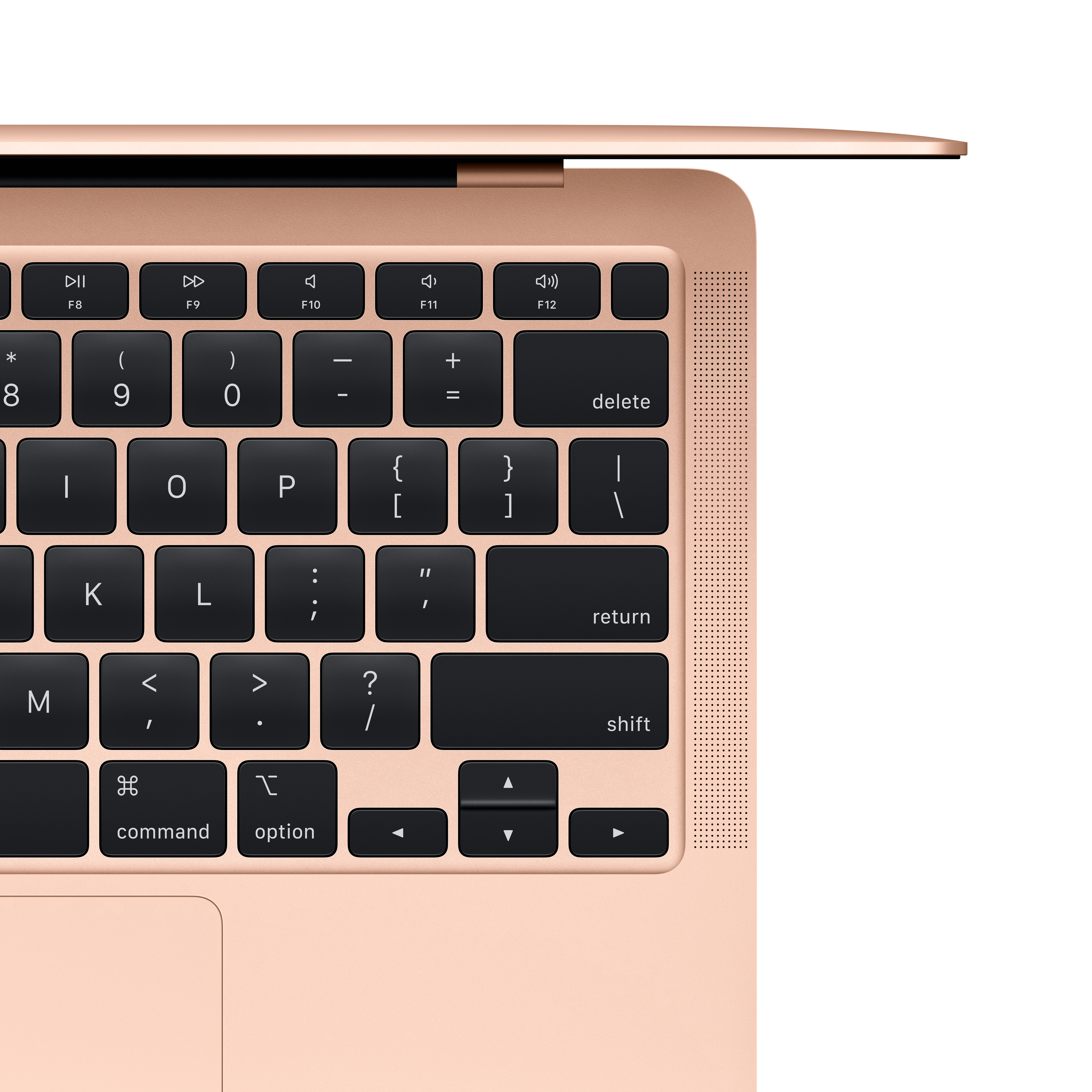 13-inch MacBook Air with Apple M1 chip with 8‑Core CPU and 7‑Core GPU, 256GB - Gold, Gold, large image number 2